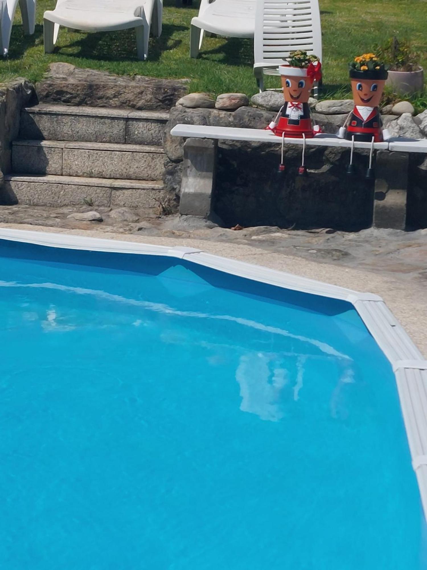 Casa Con Piscina Al Lado Del Mar En Viladesuso Villadesuso Eksteriør bilde